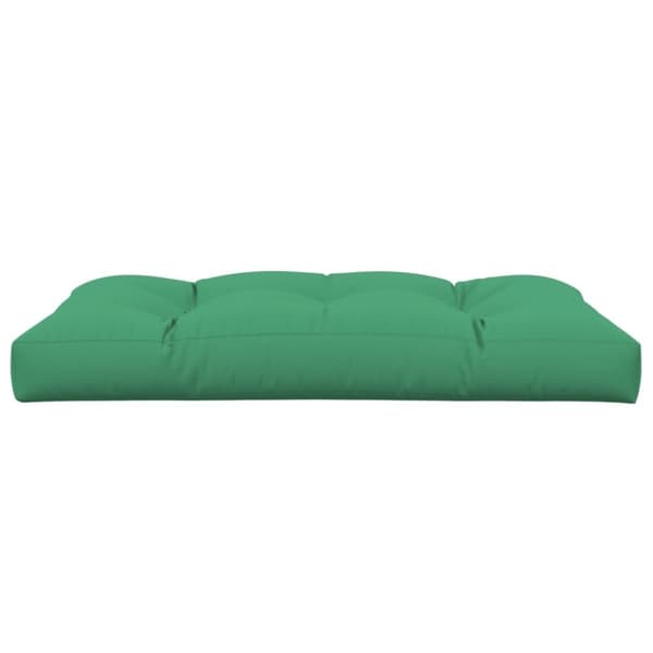 vidaXL pallehynde 120x80x12 cm stof grøn