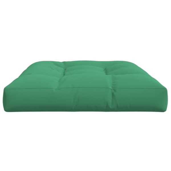 vidaXL pallehynde 120x80x12 cm stof grøn