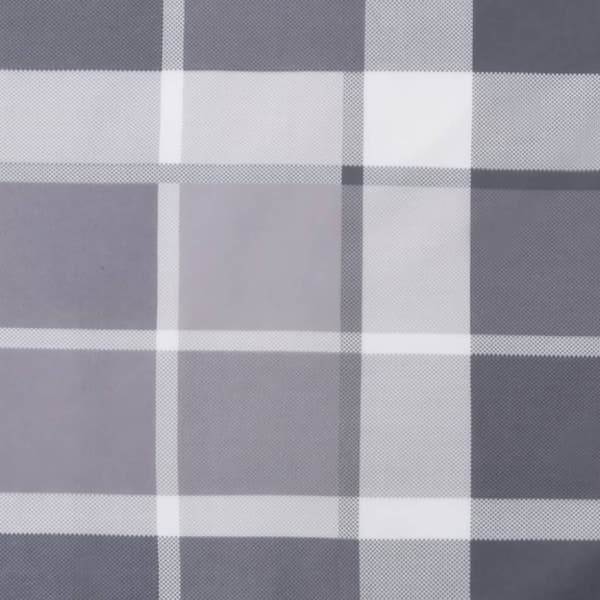 vidaXL stolehynde m. lav ryg 4 stk. 100x50x3 cm oxfordstof gråternet