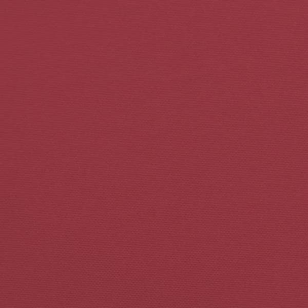 vidaXL stolehynde m. lav ryg 6 stk. 100x50x3 cm oxfordstof vinrød