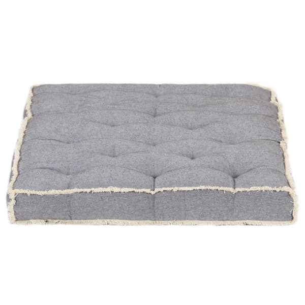 vidaXL Dyna till pallsoffa antracit 120x80x10 cm