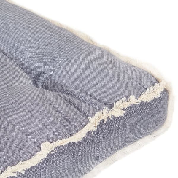 vidaXL Dyna till pallsoffa antracit 120x80x10 cm
