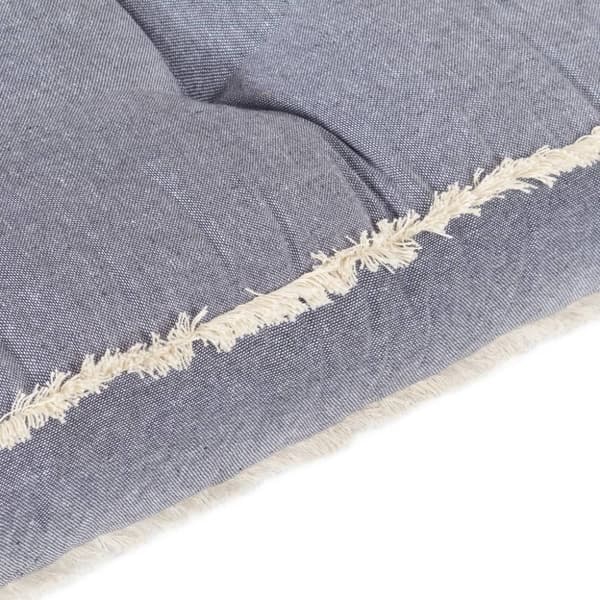 vidaXL Dyna till pallsoffa antracit 120x80x10 cm