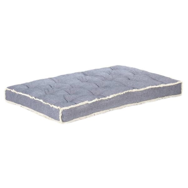 vidaXL hynde til pallesofa 120x80x10 cm blå