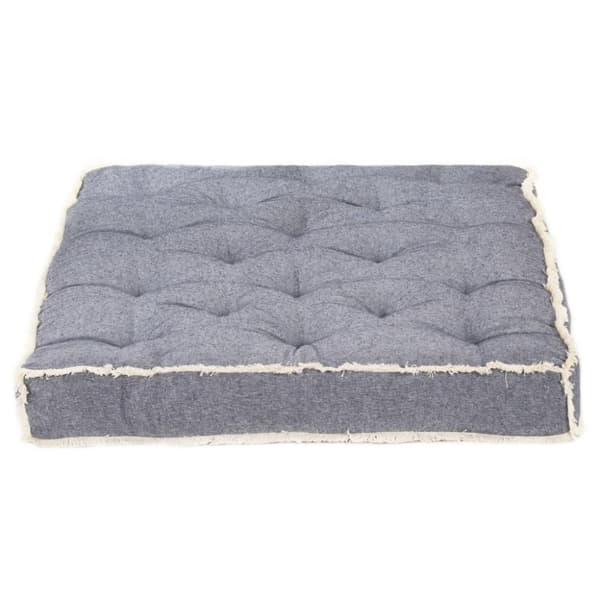 vidaXL hynde til pallesofa 120x80x10 cm blå