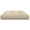 Miniatyrbild 6 av 9: vidaXL Palldyna beige 120x80x12 cm tyg