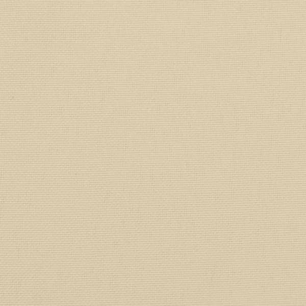 vidaXL Palldyna beige 58x58x10 cm tyg