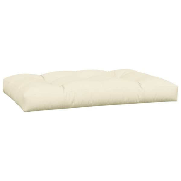 vidaXL pallehynder 5 stk. stof cremefarvet