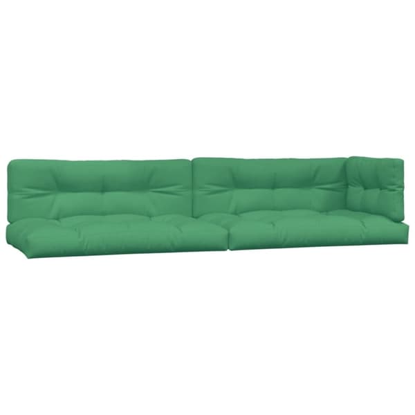 vidaXL Palldynor 5 st grön tyg