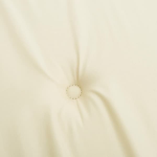 vidaXL hynder til havestol 6 stk. 50x50x3 cm oxfordstof cremefarvet