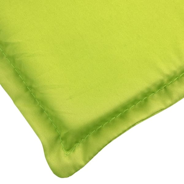 vidaXL Solsängsdyna ljusgrön 200x60x3 cm oxfordtyg