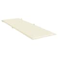 Miniatyrbillede 3 af 10: vidaXL hynde til liggestol 186x58x3 cm oxfordstof cremefarvet