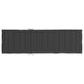 Miniatyrbillede 5 af 9: vidaXL hynde til liggestol 200x60x3 cm oxfordstof sort