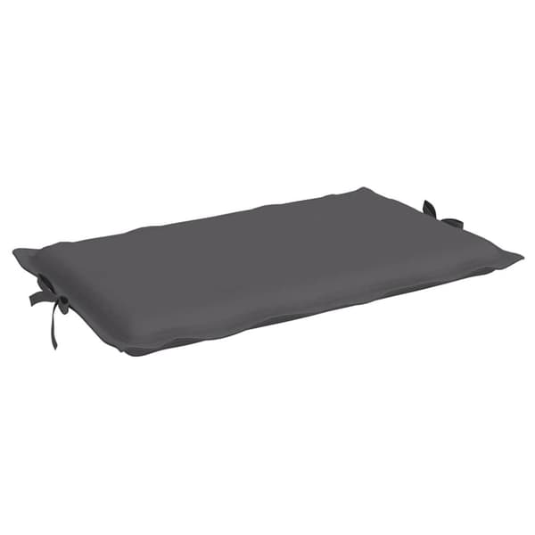vidaXL Solsängsdyna antracit 186x58x3 cm oxfordtyg