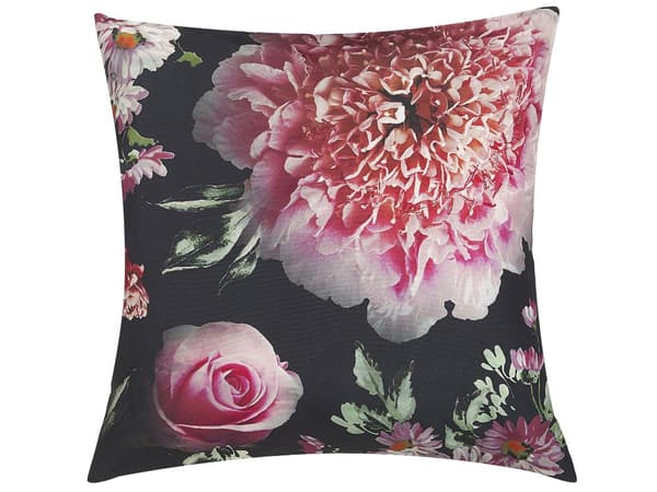Dekorativa Prydnadskuddzr Flerfärgade Blommatryck Fyrkantiga 45 x 45 cm Modern Inredning Tillbehör