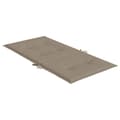 Miniatyrbild 6 av 9: vidaXL Stolsdynor 6 st taupe 100x50x3 cm oxfordtyg