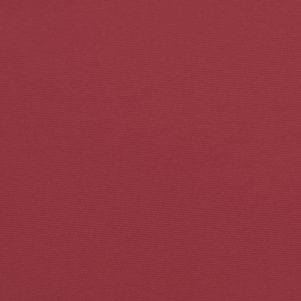 vidaXL hynde til havebænk 150x50x3 cm oxfordstof vinrød