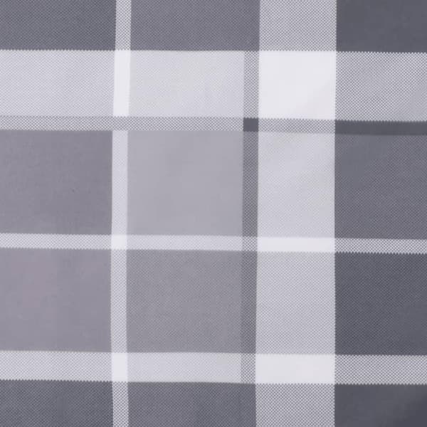 vidaXL stolehynder m. høj ryg 4 stk. 120x50x3 cm stof gråternet