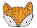 Miniatyrbild 4 av 6: Set med 2 barnkuddar Orange Bomull 50 x 40 cm Räv Barnrum Djurtryck