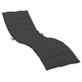 Miniatyrbillede 2 af 9: vidaXL hynde til liggestol 200x50x3 cm oxfordstof sort