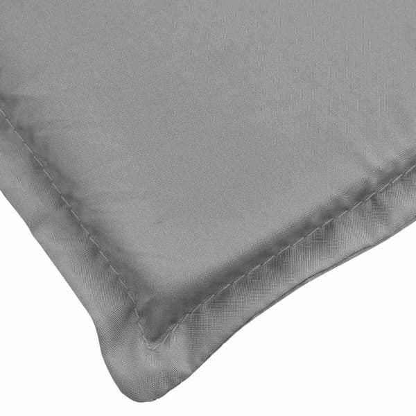 vidaXL hynde til liggestol 186x58x3 cm oxfordstof grå