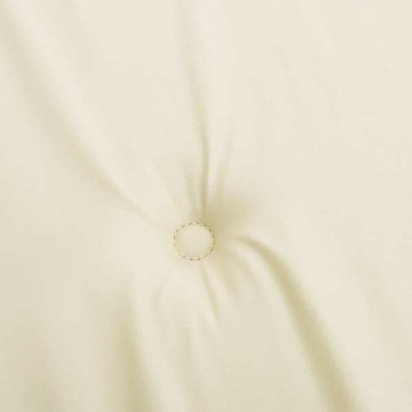 vidaXL hynder til havestol 4 stk. 50x50x3 cm oxfordstof cremefarvet