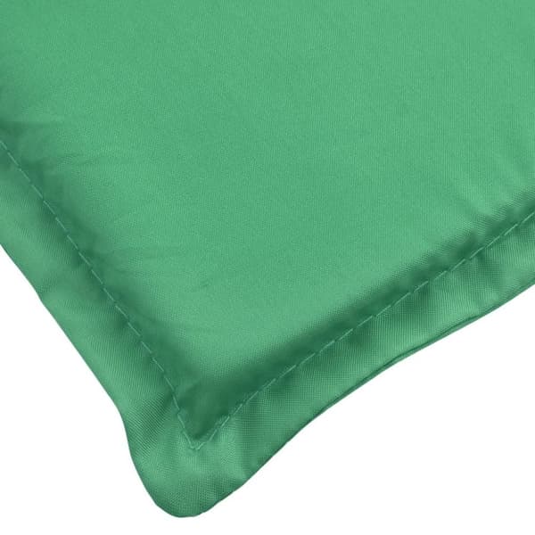 vidaXL hynde til liggestol 200x50x3 cm oxfordstof grøn