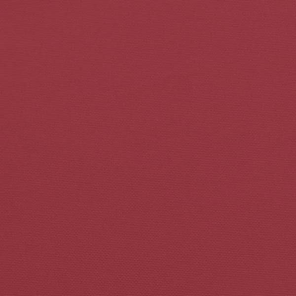 vidaXL Bänkdyna för trädgården vinröd 180x50x3 cm oxfordtyg