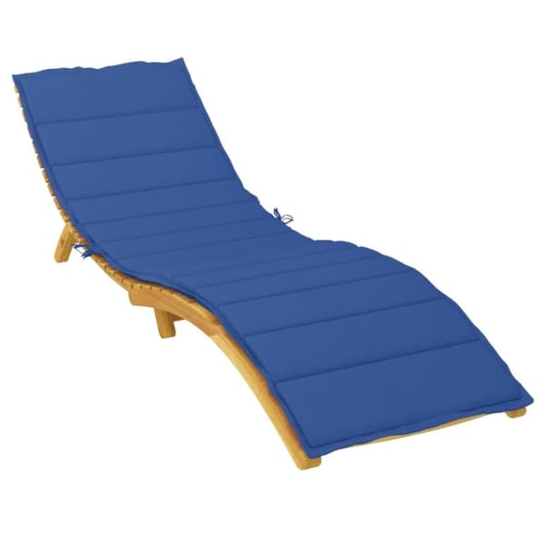 vidaXL hynde til liggestol 200x70x3 cm oxfordstof kongeblå