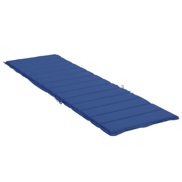 vidaXL hynde til liggestol 200x70x3 cm oxfordstof kongeblå