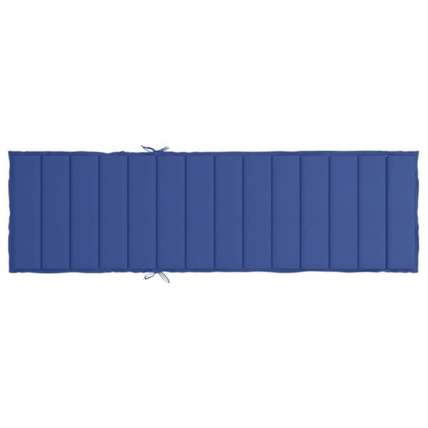 vidaXL hynde til liggestol 200x70x3 cm oxfordstof kongeblå