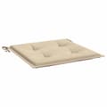 Miniatyrbillede 6 af 10: vidaXL hynder til havestol 4 stk. 50x50x3 cm oxfordstof beige