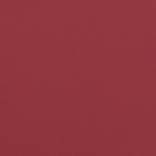 vidaXL hynder til havestol 2 stk. 40x40x3 cm oxfordstof vinrød