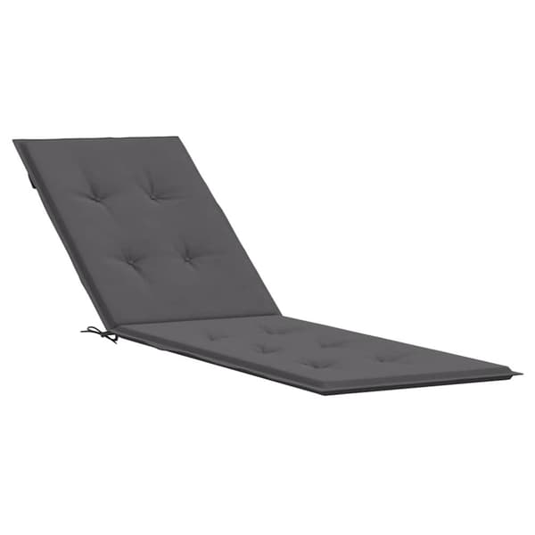 vidaXL hynde til dækstol (75+105)x50x4 cm antracitgrå