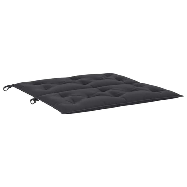 vidaXL hynder til havebænk 2 stk. 100x50x7 cm oxfordstof sort