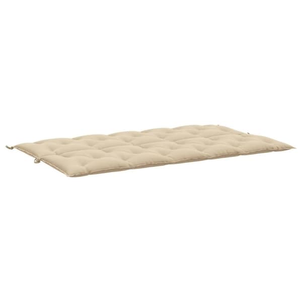 vidaXL Bänkdynor för trädgården 2st beige 180x50x7cm oxfordtyg