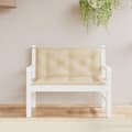 Miniatyrbillede 2 af 8: vidaXL hynder til havebænk 2 stk. 100x50x7 cm oxfordstof beige