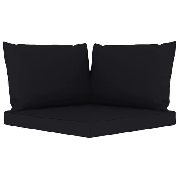 vidaXL Palldynor 3 st svart oxfordtyg