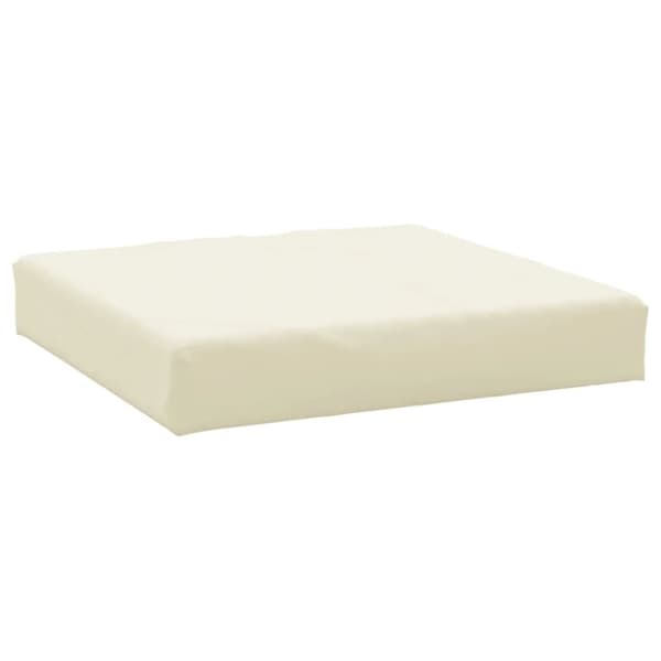 vidaXL pallehynder 3 stk. oxfordstof cremehvid