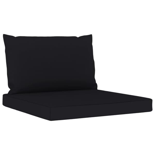 vidaXL Palldynor 2 st svart oxfordtyg