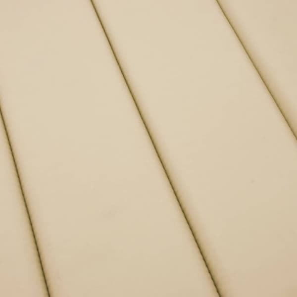 vidaXL hynde til liggestol 186x58x3 cm oxfordstof beige