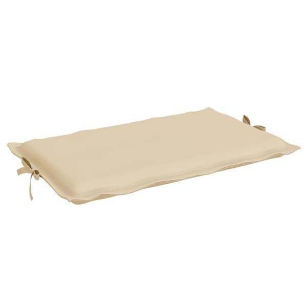 vidaXL hynde til liggestol 186x58x3 cm oxfordstof beige