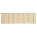 Miniatyrbillede 5 af 9: vidaXL hynde til liggestol 200x70x3 oxfordstof beige