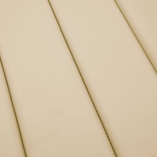 vidaXL Solsängsdyna beige 200x50x3 cm oxfordtyg