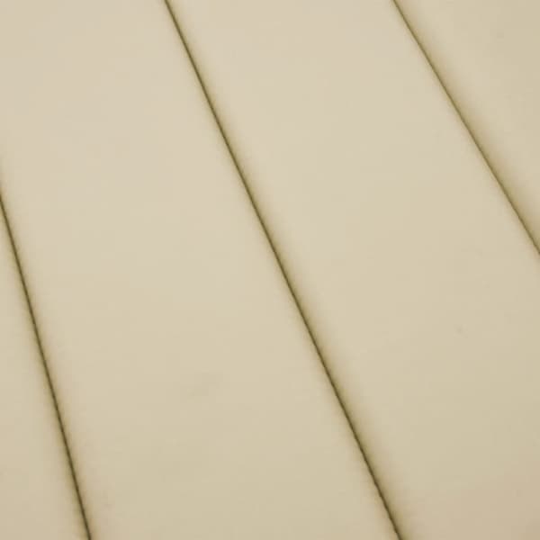 vidaXL Solsängsdyna beige 200x70x3 cm oxfordtyg