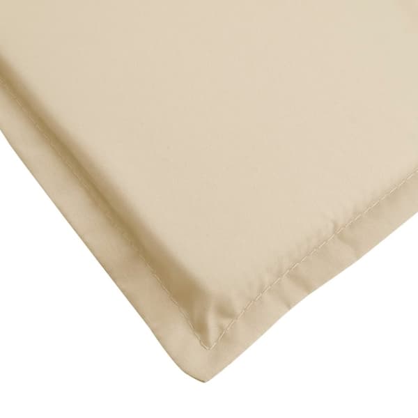 vidaXL Solsängsdyna beige 200x70x3 cm oxfordtyg