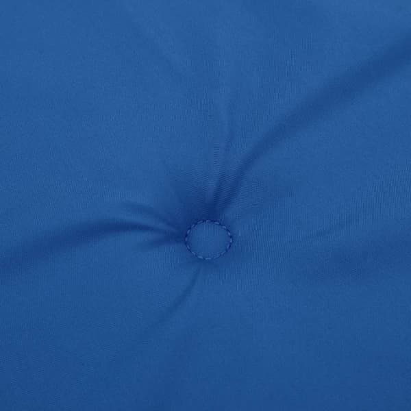 vidaXL hynder til havestol 4 stk. 40x40x3 cm oxfordstof kongeblå