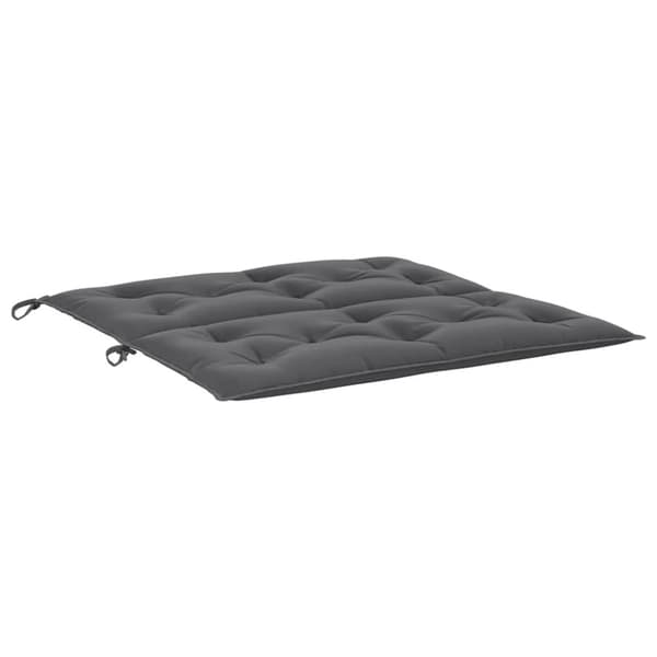 vidaXL Bänkdynor för trädgården 2st antracit 100x50x7cm oxfordtyg