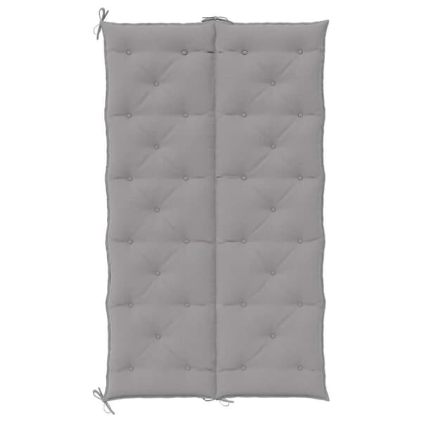 vidaXL hynder til havebænk 2 stk. 180x50x7 cm oxfordstof grå