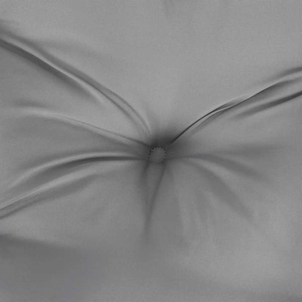 vidaXL Bänkdynor för trädgården 2st grå 100x50x7cm oxfordtyg